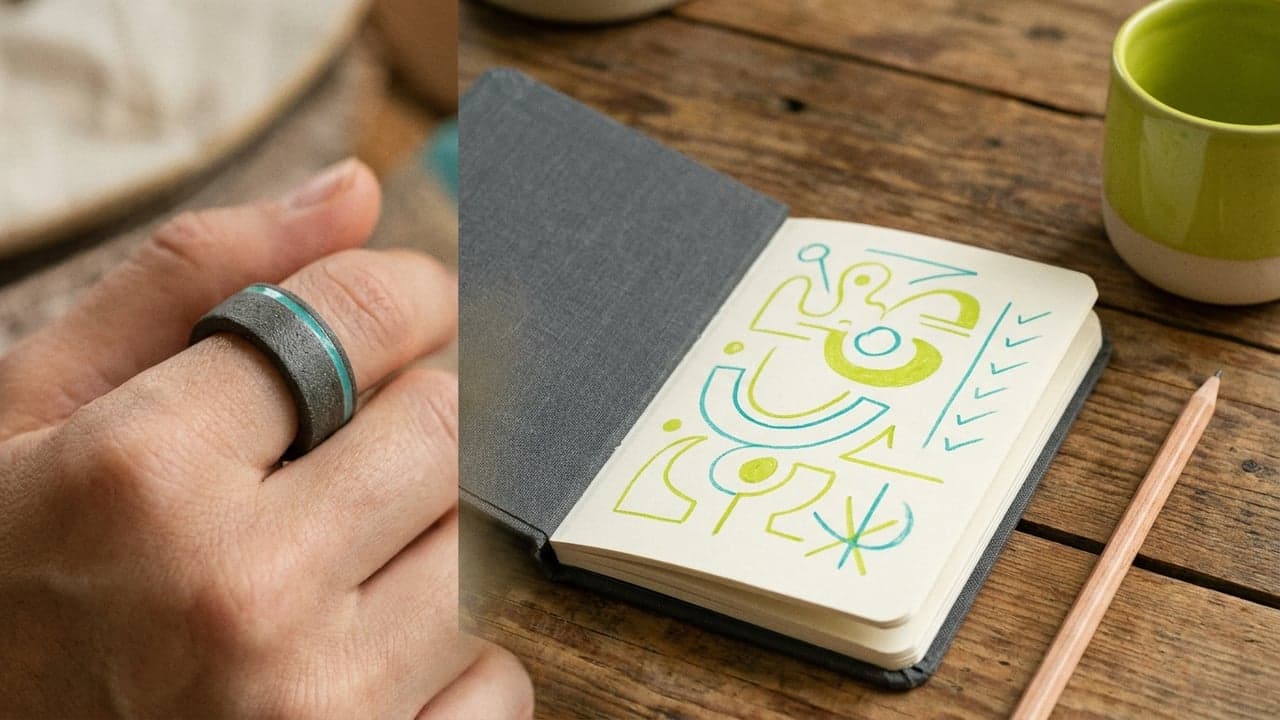 Wearable junto a un registro diario de hábitos
