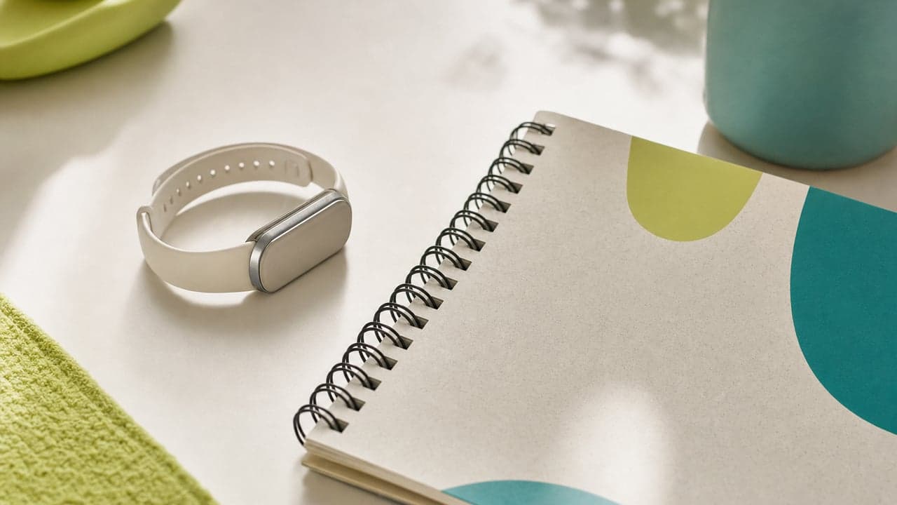 Wearable junto a un registro diario de hábitos